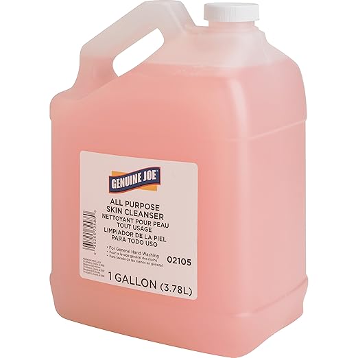 Genuine Joe Liquid Hand Soap with Skin Conditioner, 1 gallon Bottle, Pink