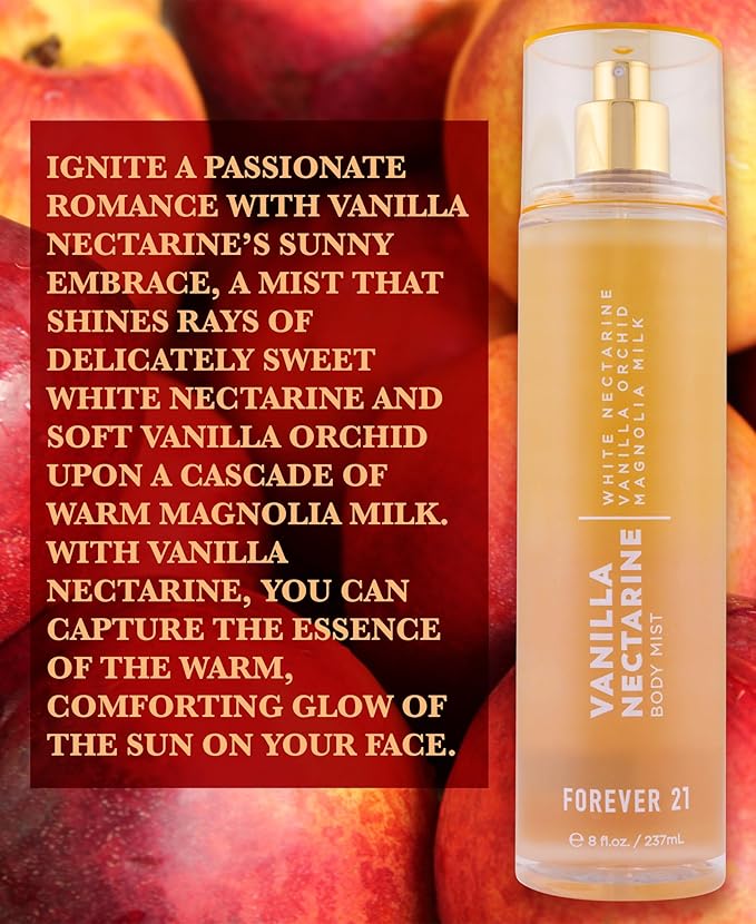 Forever 21 Vanilla Nectarine Body Mist, 8 fl. oz.