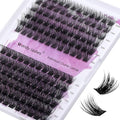 DIY Lash Clusters for Using at Home: Wendy, Natural, Fluffy, Wispy, Waterproof, Anime, Manga, Cat Eye, 0.07mm, D Curl, 12-16mm, FD18+B, FD0318