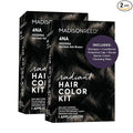 Madison Reed Radiant Hair Color Kit - 4NA Darkest Ash Brown with Cool Smoky Undertones (Messina Brown), Dimensional Gray Hair Blending Permanent Hair Dye, PPD-Free & Ammonia-Free, 2 Pack