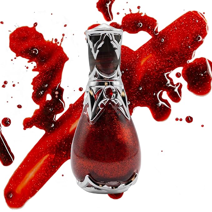 SushyGlowCosmetics 8ML Bloody Lip Tint- Lip Stain - Vampire Lip Stain - Water Tint - Blood Tint - Blood Stain - Vampy - Goth Lip (Sparkly Bella Swan)