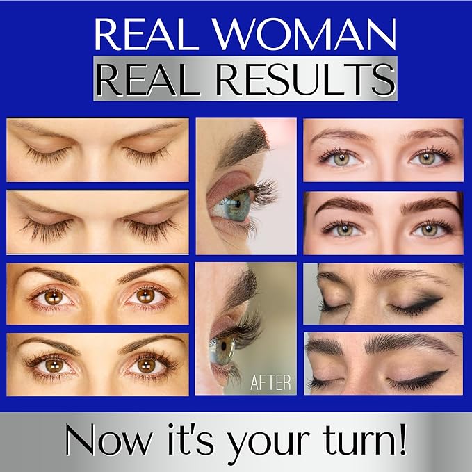 Dermaworks Lash & Brow Enhancing Serum Set 3ml + 5ml | Natural Eyelash & Eyebrow Growth Serum | Free of Prostaglandins | Peptide Lash Serum for Growth & Thickness | Safe for Sensitive Eyes