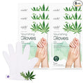 Epielle Nourishing Hand Mask 6 Pairs, Repair and Soften with Hemp & Rosemary Extract, Deep Moisturizing Gloves for Dry, Cracked Hands, Self Care Gifts for Women, Spa Kit, Mothers Day Gifts