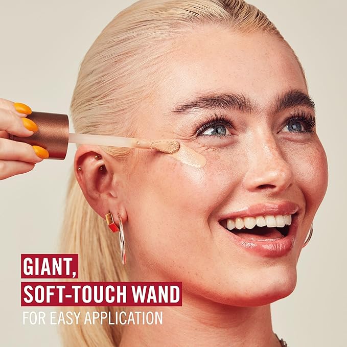 Rimmel Multi-Tasker Better Than Filters, 004 Light Medium, Face Primer, Glow Booster and Highlighter, Vegan Formula, Anti-Ageing Benefits, Light-Reflecting Pigments, Giant Soft-Touch Wand, 1oz