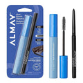 Almay Multi-Benefit Mascara and Eyeliner Duo Value Pack (Packaging May Vary), Black Brown