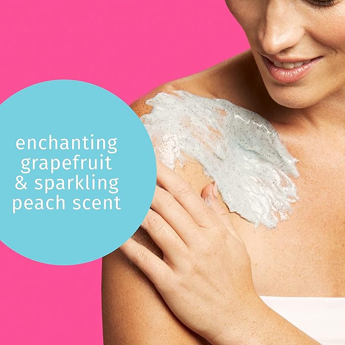 Hempz Triple Moisture, Grapefruit and Peach Scented, Sugar Body Scrub, 7.3 oz