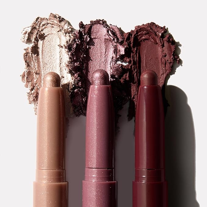 ColourPop Rose Shadow Stix Makeup Kit - Matte + Shimmer Eyeshadow Make Up Set - Vegan & Cruelty-Free Cream Eyeshadow Sticks with High-Pigment & Metallic Finishes (3 Count)