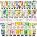 80 Pack Hand Cream Set for Dry Cracked Hands, Bulk Hand Lotion Travel Size for Mothers Day Gifts, Mini Hand Cream for Teacher Appreciation Gifts, Birthday Gifts and Bridal Shower Gifts for Guests
