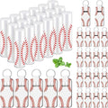 18 Sets Baseball Party Favors Lip Balm and Holder Keychain Bulk Baseball Senior Night Party Supplies Goodie Bags Stuffers Sport Team Gifts Accessories for Women Men Sports Lovers Players Coach