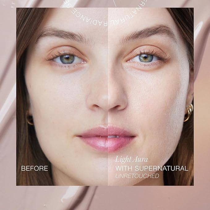 RMS Beauty Supernatural Radiance Serum SPF 30 - Lightweight Hydrating Facial Sunscreen with Antioxidants Natural Glow Enhancer Broad Spectrum UVA/UVB 1 oz
