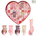 MCoBeauty Peptide Lip Treatment Gift Set - 5 Piece Plumping Balm Gloss Tint Kit - Hydrating Cream Oil Plumper Volumizer with Shea Butter & Peptides for Dry Lips - Vegan & Cruelty Free