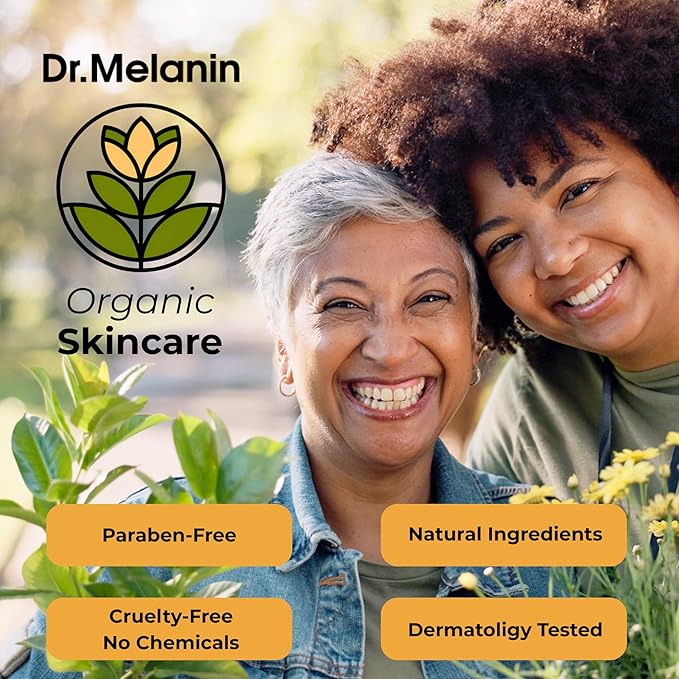 Dr. Melanin Turmeric Exfoliating Body Scrub for Uneven Skin Tone – Sea Salt Scrub with Jojoba, Almond Oil & Vitamin E for Bikini Line, Inner Thighs & Underarms