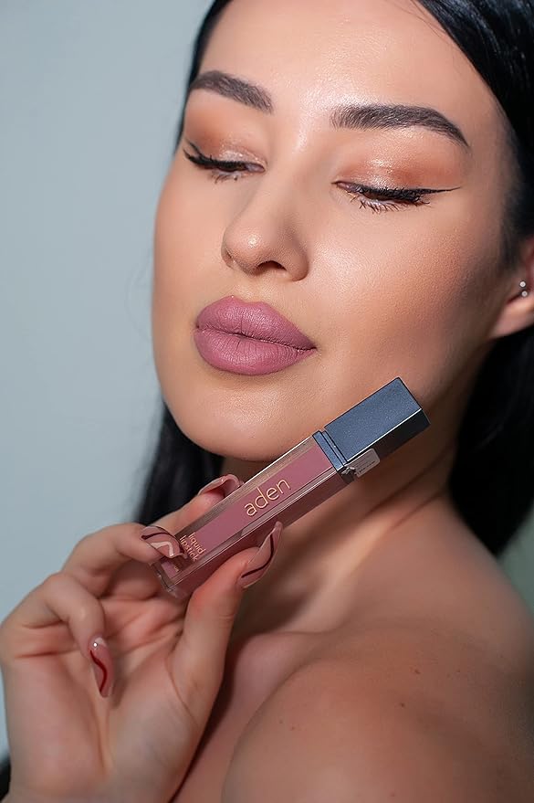 Lipstick for Women & Lip Liner Pencil – Liquid Matte Lipstick Long Lasting – Lip Combo Sets with Lip Stain Long Lasting Waterproof & lip liner stain – Lip Kit Pigmented-Non Smudge-Made in Italy 07