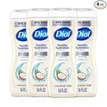 Dial Body Wash, Healthy Hydration, Coconut Milk + Vitamin E, 16 fl oz (Pack of 4), Gentle, Leaves Skin Feeling Soft In 1 Shower, Dermatologist-Tested, No Parabens & Silicones