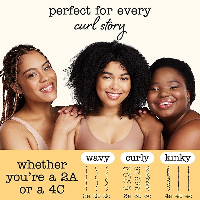 SAUCE Honey + Almond Bond Repair Curl Cream, 5 Fl Oz, Controls Frizz & Defines Curls, Helps Repair Damage & Reduce Breakage with Biotin & Almond Oil, No Sulfates & Parabens