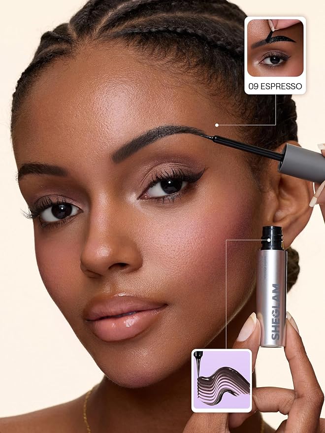 SHEGLAM Tint Lock Tattoo Peel off Brow Gel - Espresso