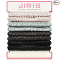 Silk Satin Hair Scrunchies for Women, 8 Pack 4-Color, No Crease, Frizz Control & Hair Breakage Reduction, Soft Hair Ties for All Hair Types, Elastic Hair Accessories for Daily Wear & Gift