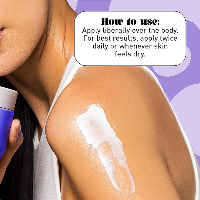 NATURE WELL Blissy Whipped Body Cream, Rich & Ultra-Moisturizing, Quick-Absorbing Formula for Daily Use, Enriched with Antioxidants, Hydrate & Nourishes Skin Barrier, Vanilla & Sandalwood Scent, 12 Oz