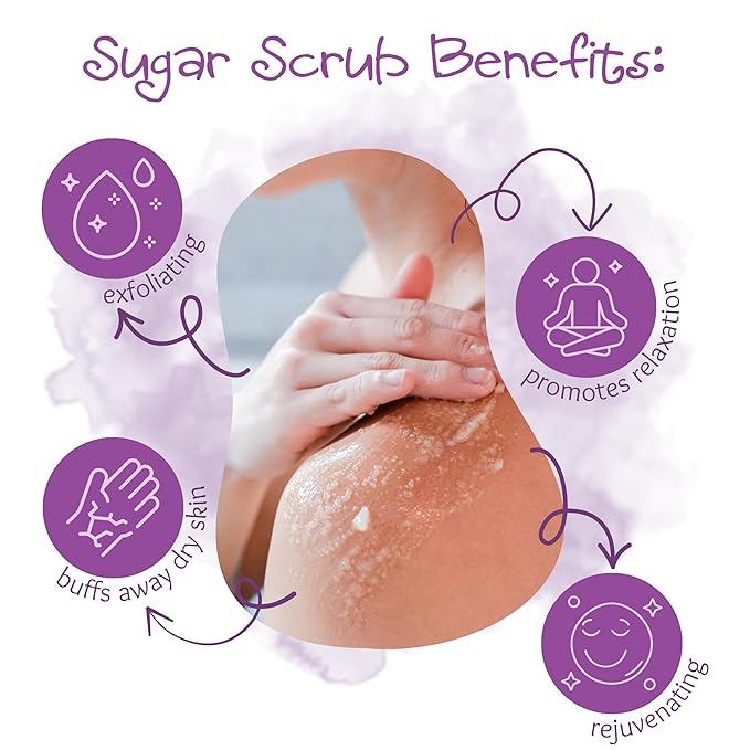 The Soap Lady Whipped Sugar Scrub - Raspberry Sugar - 9.5oz