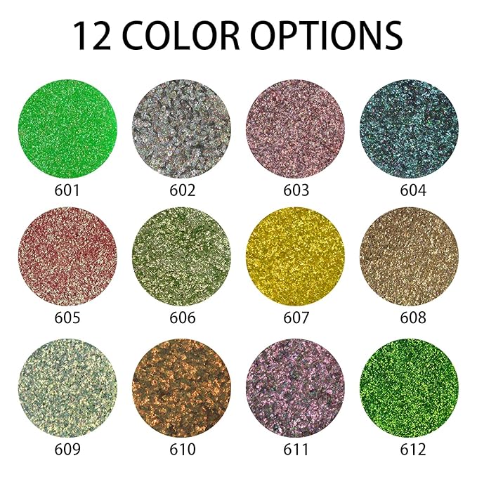Chameleon Multichrome Eyeshadows,1 Pot=3 Shifting Colors, Single Eyeshadow Pot,Vegan Neon-Rainbow Shift,Pure Mineral Pigments, Long-Lasting Silk Glide,Smooth and Highly Pigmented shade