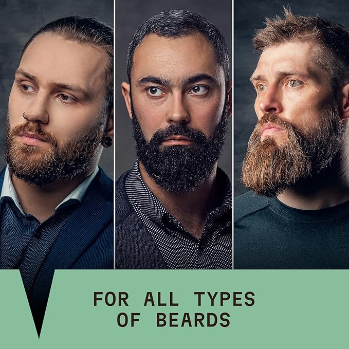 Striking Viking Beard Shampoo with Tea Tree, Biotin & Jojoba Oil - 17 oz Deep Cleansing, Paraben & Sulfate Free for All Beard Types