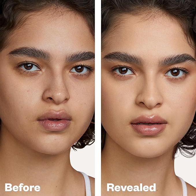 Kosas Revealer Liquid Foundation SPF 25 – Medium Buildable Coverage, Hydrating Natural Glow Finish, Light Neutral Olive 160