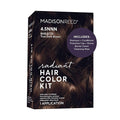 Madison Reed Radiant Hair Color Kit - 4.5NNN Darkest Brown with Warm Tones (Barletta Brown), 100% Gray Hair Coverage Permanent Hair Dye for Resistant Grays | PPD-Free & Ammonia-Free, 1 Pack