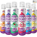 Tub Works® Fluffy Foam Soap, Variety 6 Pack | Shape, Mold & Create Bath Art with Soft Bath Foam for Kids | Gentle, Cleansing Kids Bath Soap | Easy-to-Use Spray Nozzles | Fruity, Fun Bath Colors