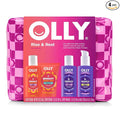 OLLY Rest & Rise Body Care Set – Day & Night Regimen – 2 Body Washes + Body Serum Lotion + Scrub – With Vitamin D, Retinol, Botanicals & Vitamin C– Nourishing, Hydrating – 4 count