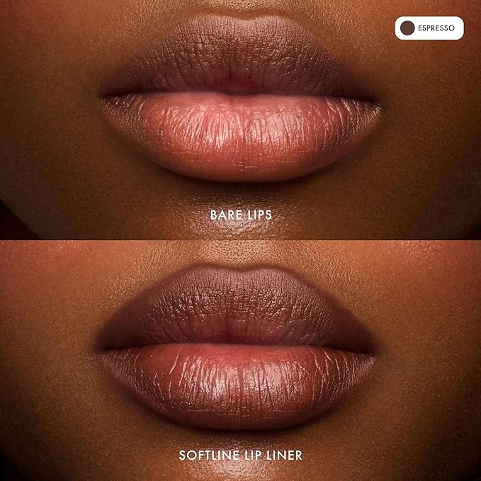 Summer Fridays SoftLine Lip Liner Pencil - Creamy, Long-Lasting Matte Lip Pencil for Sculpted Definition - Skin Care Infused Makeup with Hyaluronic Filling Spheres + Jojoba Oil - Espresso (1.02 g)
