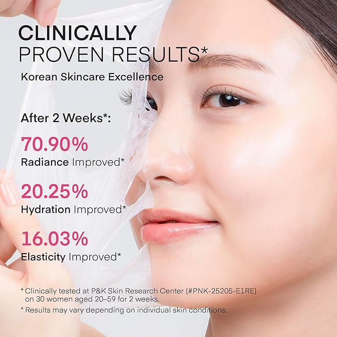 TEREZ & HONOR Collagen Night Wrapping Peel Off Mask: Korean Face Mask for Elasticity, Hydrating & Glow - 100Dalton Smallest Molecular Collagen - Dermatologist Tested 3.4 FL OZ