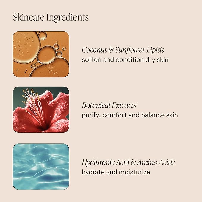 Saltair Body Wash 2-Pack – Moisturizing Body Wash with Niacinamide and Tropical Fruit Extracts – Scented Shower Gel for Women and Men – Coral Coast Scent, 2x 17oz – Vegan, Cruelty-Free, Paraben-Free