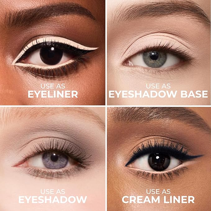 Lamel No Smudge Gel Eyeliner - Perfect Beige - Waterproof Eyeliner Pencil - 10-Hour Wear, Sharpenable, Contact Lens Friendly, Vegan - Creamy & Sweat Proof Pencil - Highly Pigmented - 407 Shade