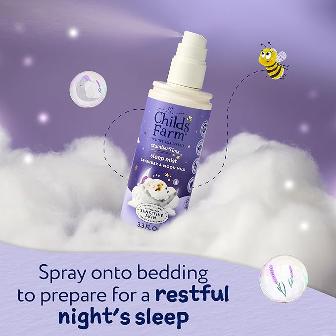 Childs Farm SlumberTime Sleep Mist, Lavender & Moon Milk 100ml US