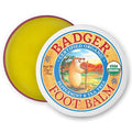 Badger Foot Balm, 100% Organic Foot Cream for Dry Cracked Heels and Feet, Fast Acting Foot Care for Women & Men, All-Natural Cracked Heel Treatment, .75 oz Tin