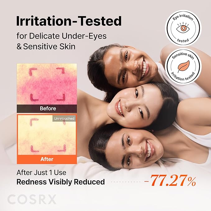 COSRX 5-PDRN Complex Collagen Gel Eye Patches for the look of Dark Circles and Uneven tone, Radiance Care for Tired Under-Eyes with Salmon DNA & Vitamin C, Korean Skincare, Mothers day gift for Mom