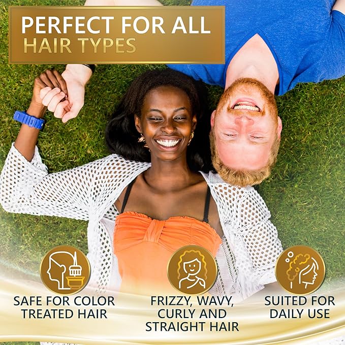 Coconut Shampoo and Conditioner Set - Sulfate Free and Paraben Free Intense Moisturizing Treatment with Jojoba - For Hydrating Your Scalp and Restoring Dry and Damaged Hair