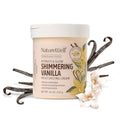 NATURE WELL Shimmering Vanilla Hydrate & Glow Moisturizing Cream For Face & Body, Intensely Nourishing & Softening, Delivers A Sparkling Radiance & Illuminating Hydration, Warm Vanilla Scent, 16 Oz