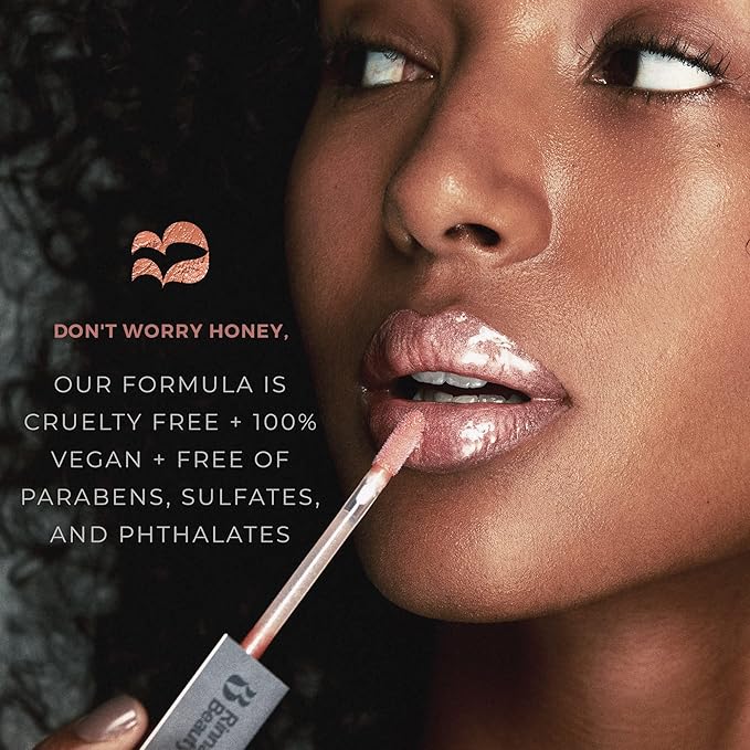 Rinna Beauty Icon Lip Kit - Delilah - All-in-One Lip Kit Includes Lipstick, Lip Gloss, Lip Liner - PINK NUDE look - Anti-Aging, Moisturizing, Long-Lasting: Vegan, Cruelty-Free - 1 each