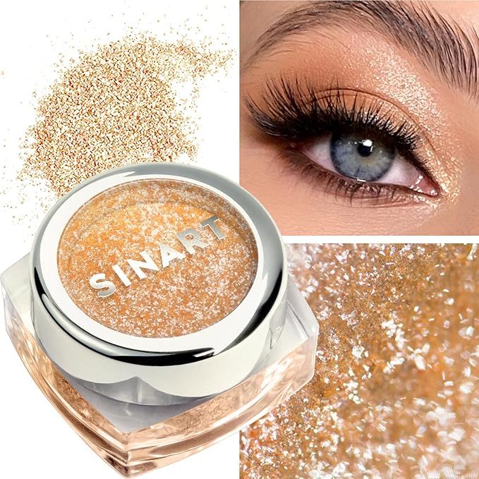 Glitter Eyeshadow, Eye Makeup, Eyeshadow Powder Glitter, STAR POWDER Shine and shimmer, NO Animal Testing & Cruelty Free 1g/ 0.03OZ (22)