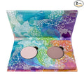 Honeybee Gardens Mini Skinny Duo Eyeshadow Palette Compact, 26mm Magnetic Refillable Case Includes 2 Eye Shadow Pans Canterbury and Porcelain, Travel Size Makeup Palette, Vegan Lightweight Design