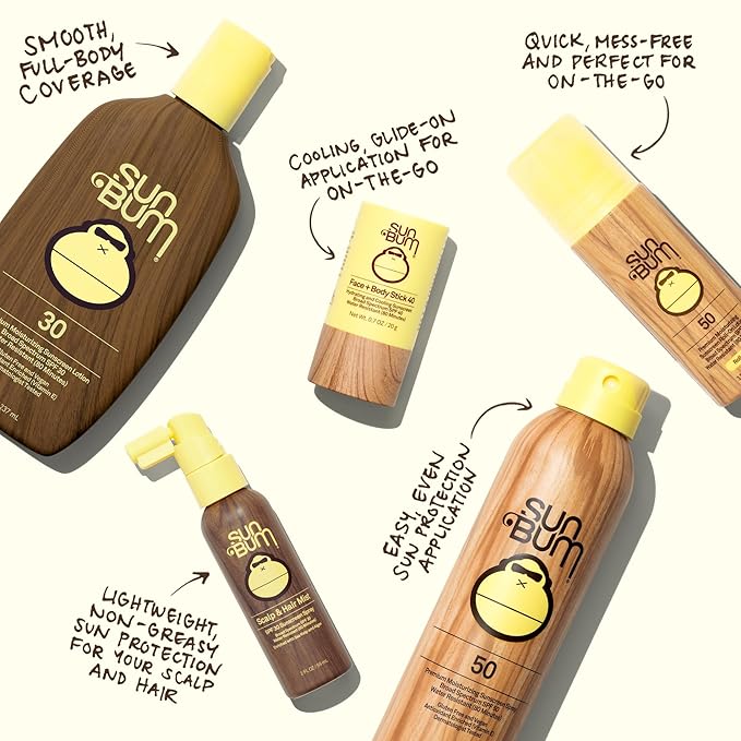 Sun Bum Original Spf 50 Sunscreen Lotion with Sonny Sticker Vegan and Hawaii 104 Act Compliant (Octinoxate & Oxybenzone Free) Broad Spectrum Moisturizing UVA/UVB Sunscreen With Vitamin E 8 oz 2 Pack