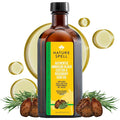 Nature Spell Jamaican Black Castor and Rosemary Oil Blend for Hair & Scalp, Pre-Diluted Oil to Strengthen Roots and Smooth Strands, For All Hair Types, Vegan, 5.07 Fl Oz