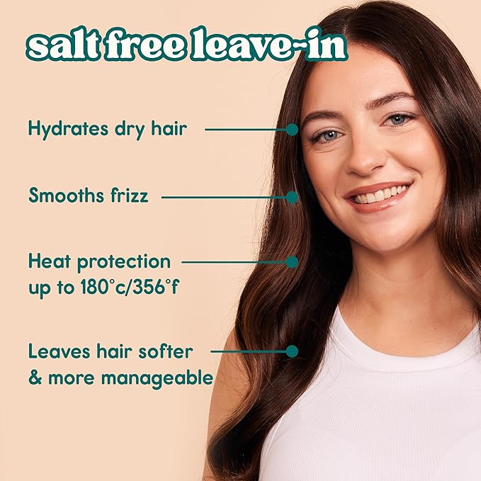 Nature Spell Rosemary Water Leave in Conditioner, Promotes Hair Growth, Heat Protection Spray, Detangling, Smoothes & Adds Shine, For All Hair Types, 5.07 Fl Oz