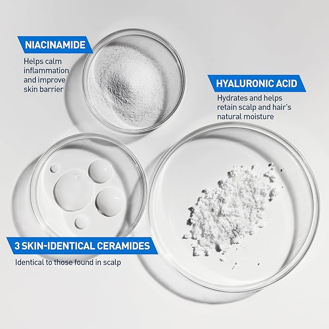 CeraVe Gentle Hydrating Conditioner, Hair Conditioner With Ceramides, Niacinamide & Hyaluronic Acid, Sulfate Free & Color Safe, Moisturizing Conditioner For All Hair & Scalp Types (Pack of 6)