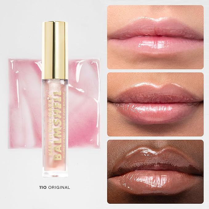 Milani Keep It Full Maxxx Balmshell Lip Plumper with Jojoba Oil, Avocado Oil & Vitamin E for Hydrated, Full, Pillowy Lips, Original (2 Pack)