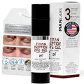Man Labs Titan Peptide Cooling Eye Serum – Mens Eye Cream – Anti-Aging Bags & Dark Circle – Appearance of Under Eye Bags Treatment for Men, Puffy Eyes Treatment Men –Peptides, HA, DMAE, MSM –Unscented