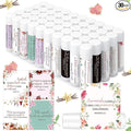 30 Pcs Spanish Christian Gifts for Women Religious Lip Balm Bulk Spanish Bible Verse Mother's Day Gifts for Women Faith Religious Scripture Church Party Favor for Coworker Employee