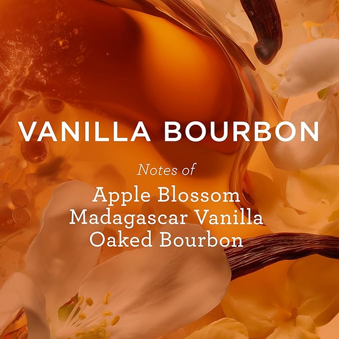 MIX:BAR Vanilla Bourbon Creamy Body Wash for Women, Hydrating & Moisturizing with Niacinamide, Panthenol & Vitamin C - Vegan, Sulfate Free, Paraben Free, 16oz