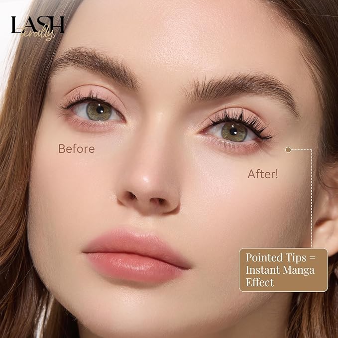 cosmic winks Self Adhesive Glue Free Lash Clusters kit Easy Removal lash Extensions Soft Lightweight Thick And Dense Lashes Beginner Friendly False Eyelashes 110 Clusters